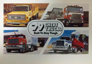 1979 Chevrolet Trucks Set of 4 Postcards