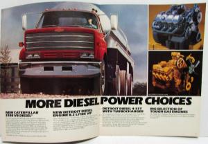 1980 Chevrolet Medium Duty Trucks Sales Brochure Canadian