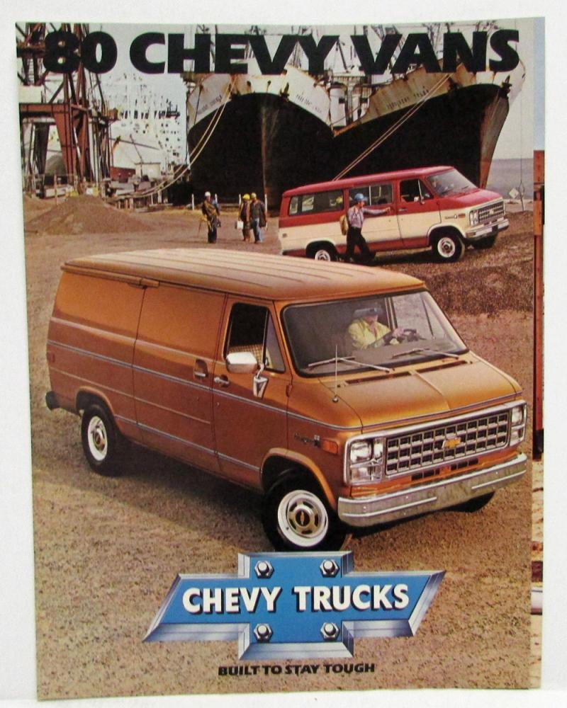 1969 Chevrolet Van /& Sportvan Truck Dealer Sales Brochure