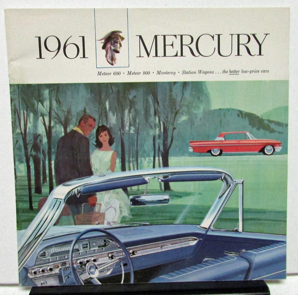 1961 Mercury Dealer Sales Brochure Meteor 600 800 Monterey Station Wagons