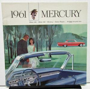 1961 Mercury Dealer Sales Brochure Meteor 600 800 Monterey Station Wagons