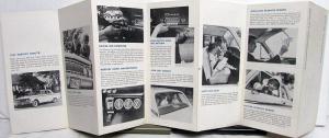 1962 Mercury Comet Accessories Options Mailer Sales Folder Original