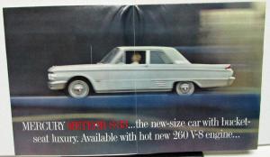 1962 Mercury Meteor S-33 Sales Brochure Features Options Folder
