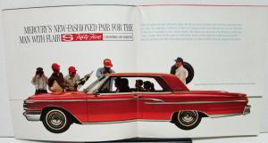 1962 Mercury Dealer Sales Brochure Monterey S-55 Features Original Folder