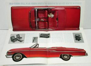 1962 Mercury Dealer Sales Brochure Monterey S-55 Features Original Folder