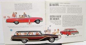 1962 Mercury Monterey & Comet Features & Options Dealer Sales Brochure