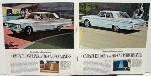 1962 Mercury Meteor & Custom Features & Options Sales Brochure