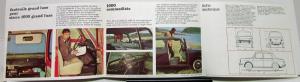 1963 1964 SIMCA 1000 GL Car Sales Folder FRENCH Text Color Original