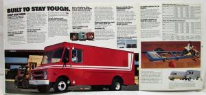 1980 Chevrolet Walk-In Vans Sales Folder