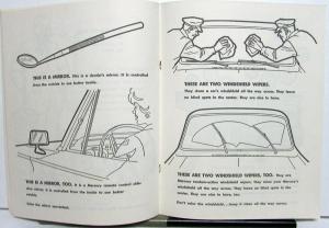 1963 Mercury Dealer Sales Promotional Car Buyers Coloring Book Original
