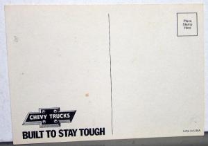 1980 Chevrolet Trucks Dealer Postcard Pickup El Camino Luv