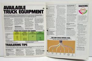 1980 Chevrolet Recreation and Trailering Guide Sales Brochure