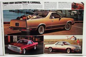 1981 Chevrolet El Camino Sales Brochure