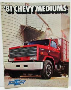 1981 Chevrolet Medium Duty Trucks Sales Brochure