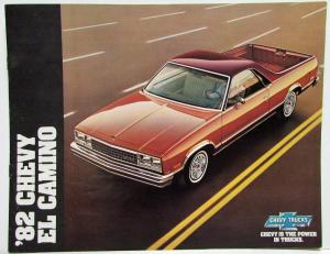 1982 Chevrolet El Camino Sales Brochure