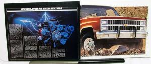 1982 Chevrolet Blazer Sales Brochure