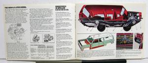 1982 Chevrolet Suburban Sales Brochure