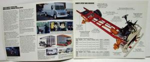 1982 Chevrolet Walk-In Vans Sales Folder