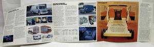 1982 Chevrolet Walk-In Vans Sales Folder