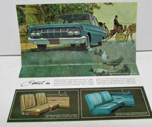 1964 Mercury Comet Sales Brochure Caliente 404 202 Wagon C64 111 3rd Print