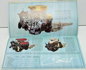 1964 Mercury Comet Sales Brochure Caliente 404 202 Wagon C64 111 3rd Print