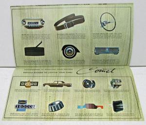 1964 Mercury Comet Sales Brochure Caliente 404 202 Wagon C64 111 3rd Print