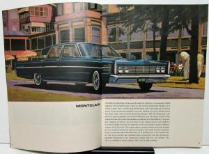1965 Mercury & Comet Dealer Sales Brochure Full Line Features Large