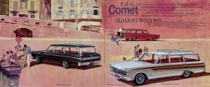 1965 Mercury Comet Dealer Sales Brochure 100,000 Mile Durability Champion
