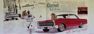 1965 Mercury Comet Dealer Sales Brochure 100,000 Mile Durability Champion