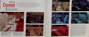 1965 Mercury Comet Dealer Sales Brochure 100,000 Mile Durability Champion