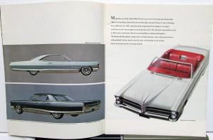 1965 Pontiac Bonneville Star Chief Catalina Grand Prix 2+2 GTO Tempest Brochure