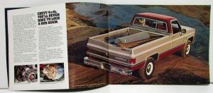 1982 Chevrolet Pickups Sales Brochure