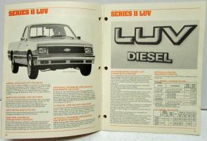 1982 Chevrolet Truck Preliminary Product Info for Dealers Salesman CONFIDENTIAL