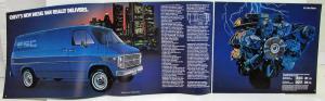 1983 Chevrolet Chevy Vans Sportvan Sales Brochure