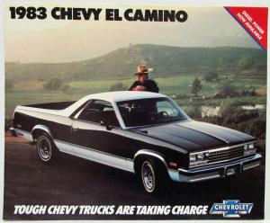 1983 Chevrolet El Camino Sales Folder