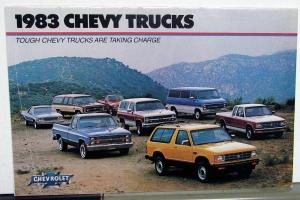 1983 Chevrolet Trucks Sales Brochure