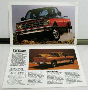 1983 Chevrolet Trucks Sales Brochure