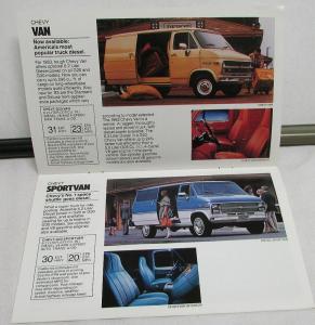 1983 Chevrolet Trucks Sales Brochure