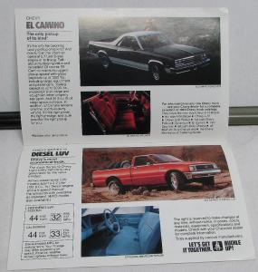 1983 Chevrolet Trucks Sales Brochure