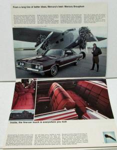 1968 Mercury Dealer Sales Brochure 33 Models Montego Cyclone Cougar