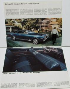 1968 Mercury Dealer Sales Brochure 33 Models Montego Cyclone Cougar