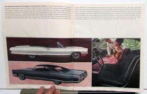 1966 Pontiac Tempest LeMans GTO Catalina Bonneville Grand Prix Sales Brochure