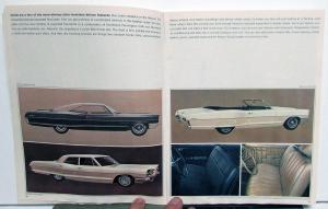 1966 Pontiac Tempest LeMans GTO Catalina Bonneville Grand Prix Sales Brochure