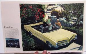 1966 Pontiac Tempest LeMans GTO Catalina Bonneville Grand Prix Sales Brochure