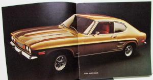 1971 Mercury Dealer Sales Brochure Capri Sexy European Import