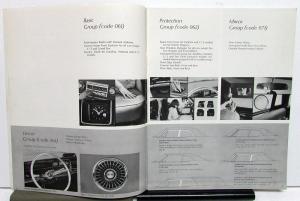 1966 Pontiac Accessories Catalina GTO 2+2 Tempest Grand Prix Le Mans Brochure