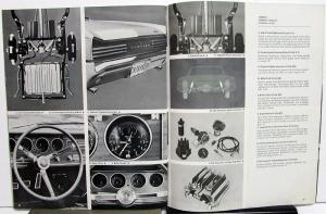 1966 Pontiac Accessories Catalina GTO 2+2 Tempest Grand Prix Le Mans Brochure