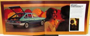 1975 1976 Simca 1307 1308 Chrysler FRENCH Sales Brochure Printed in Germany