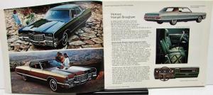 1972 Mercury Dealer Sales Brochure Marquis Monterey Montego Cougar Comet