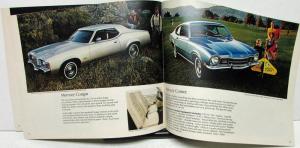 1972 Mercury Dealer Sales Brochure Marquis Monterey Montego Cougar Comet